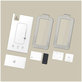 Edzett üveg Quick Set+ 2-PACK iPhone 17, fekete, Tech-Protect