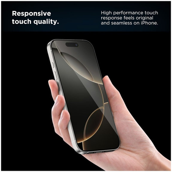 Edzett üveg Quick Set+ 2-PACK iPhone 17, fekete, Tech-Protect