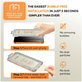 Edzett üveg Quick Set+ 2-PACK iPhone 17, fekete, Tech-Protect