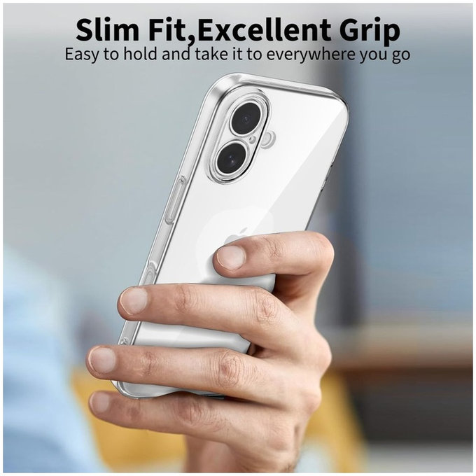Védőtok FlexAir iPhone 17, číre, Tech-Protect
