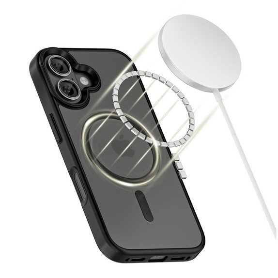 Tok MagMat MagSafe iPhone 17, Matte Black, Tech-Protect
