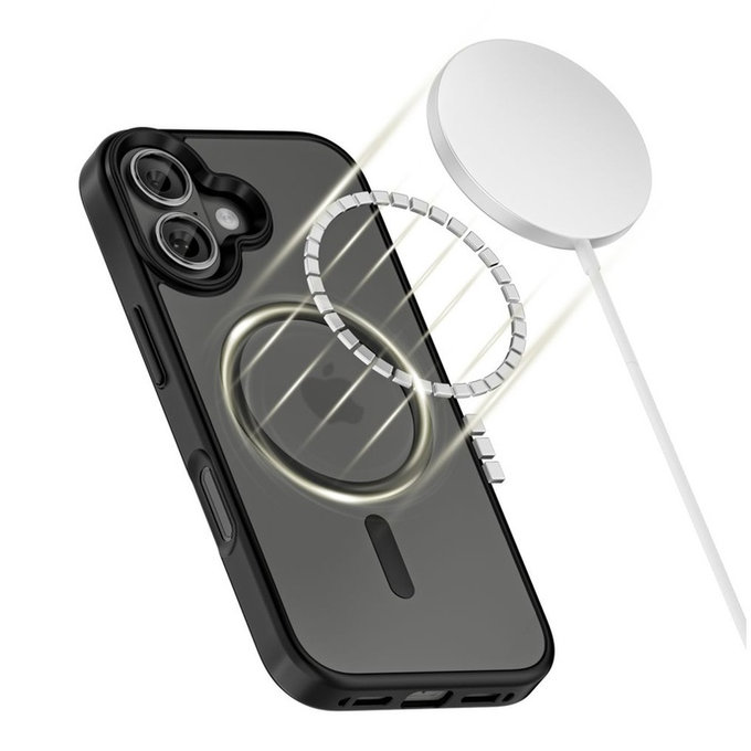 Tok MagMat MagSafe iPhone 17, Matte Black, Tech-Protect