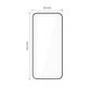 Edzett üveg Quick Set+ 2-PACK iPhone 15 Pro, fekete, Tech-Protect
