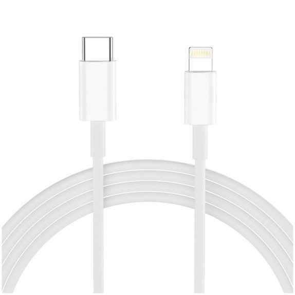 Hálózati töltő NCA20 2-PORT PD 20W / QC3.0 + Lightning Cable, fehér, Tech-Protect