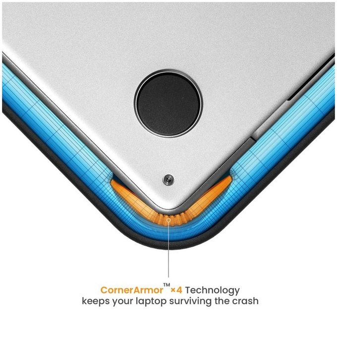 Laptoptok Defender Rs 13-14, fekete, Tech-Protect