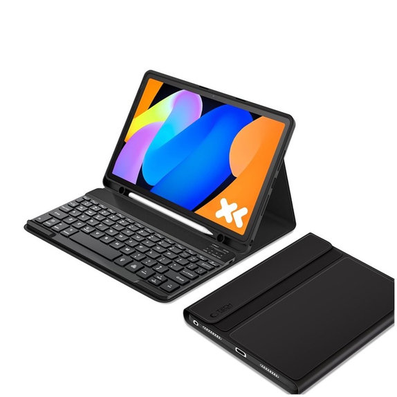 Tok Sc Pen + Keyboard Lenovo Idea Tab / K11 Gen 2 11.0 TB-336, fekete, Tech-Protect