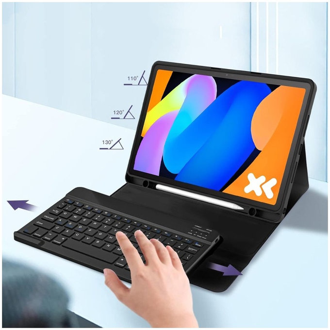 Tok Sc Pen + Keyboard Lenovo Idea Tab / K11 Gen 2 11.0 TB-336, fekete, Tech-Protect