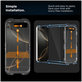 Privacy edzett üveg Quick Set Spy+ 2-PACK iPhone 13 / 13 Pro / 14 / 16E / 17E, privacy, Tech-Protect