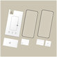 Edzett üveg Glass Fit+ 2-PACK Motorola Edge 50 Neo / 60 Neo, fekete, Tech-Protect