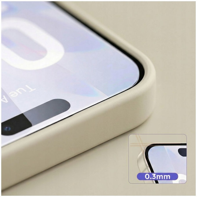 Edzett üveg Glass Fit+ 2-PACK Motorola Edge 50 Neo / 60 Neo, fekete, Tech-Protect