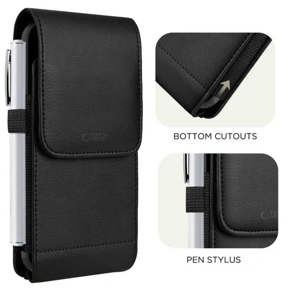 Univerzális telefontok SM75 5.8-6.8 Inch, fekete, Tech-Protect