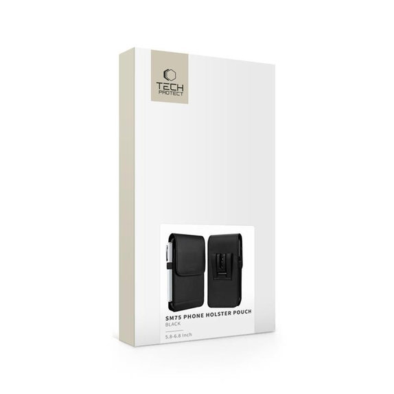 Univerzális telefontok SM75 5.8-6.8 Inch, fekete, Tech-Protect