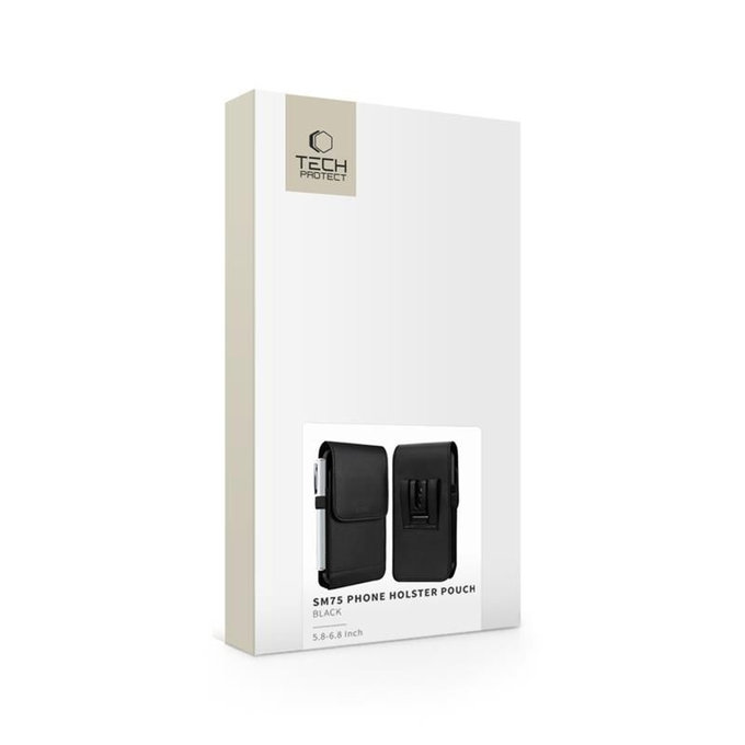 Univerzális telefontok SM75 5.8-6.8 Inch, fekete, Tech-Protect
