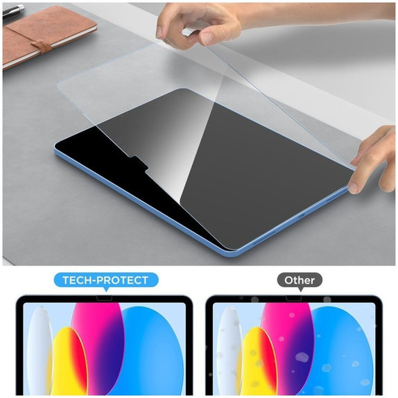 Edzett üveg Glass Fit+ 2-PACK Xiaomi Poco Pad M1 / Redmi Pad Pro / 2 Pro 12.1, átlátszó, Tech-Protect
