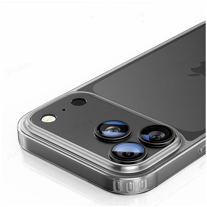 Kameravédő Camfull Fit+ iPhone 17 Pro Max, Deep Blue, Tech-Protect