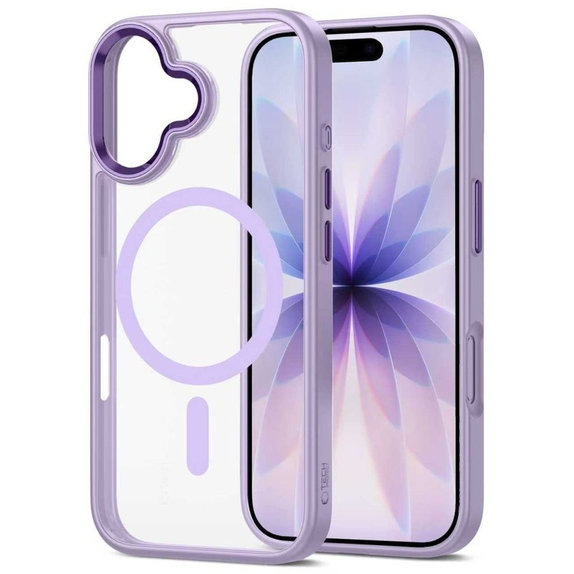 Tok MagMat MagSafe iPhone 17, Lavender/Clear, Tech-Protect