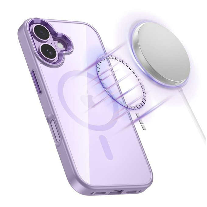 Tok MagMat MagSafe iPhone 17, Lavender/Clear, Tech-Protect