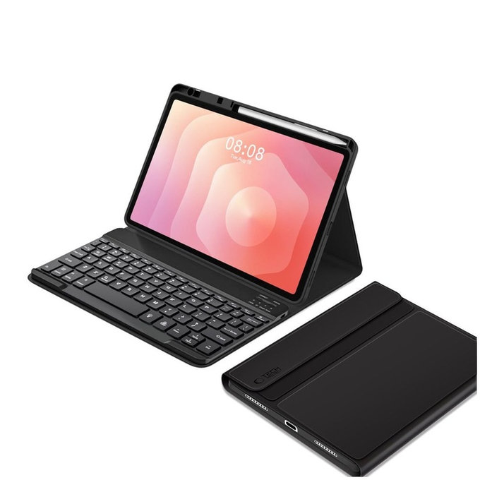 Tok Sc Pen + Keyboard Samsung Tab S11 11.0 X730 / X736B, fekete, Tech-Protect