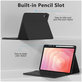 Tok Sc Pen + Keyboard Samsung Tab S11 11.0 X730 / X736B, fekete, Tech-Protect