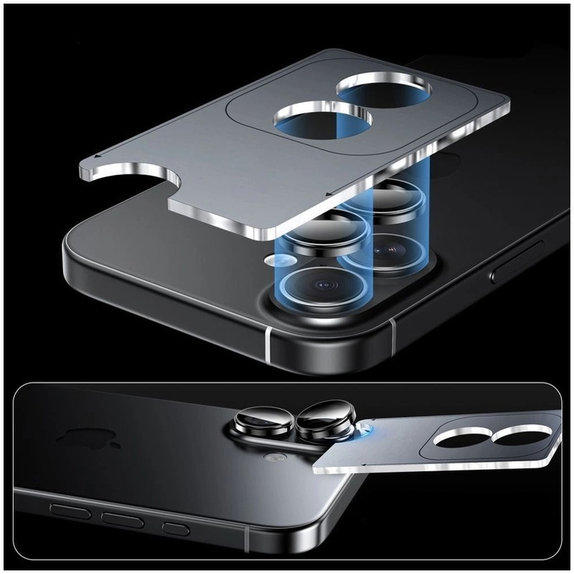 Kameravédő Camring Fit+ Samsung S26 / S26+ Plus, átlátszó, Tech-Protect
