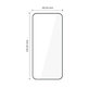Edzett üveg Quick Set+ 2-Pack Samsung S26, Black, Tech-Protect
