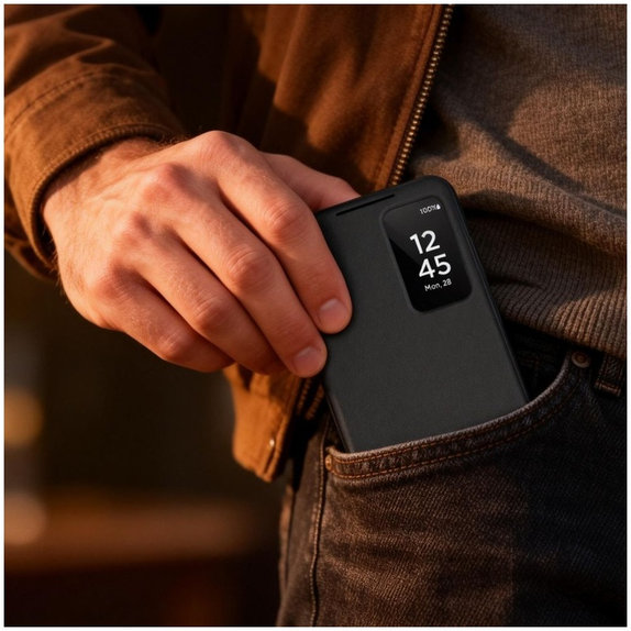 Tok Smart Wallet Samsung S26, Matte Black, Tech-Protect