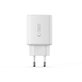 Hálózati töltő NCA65W-GAN 3-PORT PD 65W / QC3.0, fehér, Tech-Protect