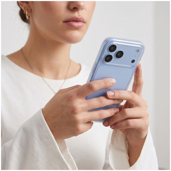 Tok FlexAir Hybrid iPhone 17 Pro / 18 Pro készülékhez, Clear, Tech-Protect