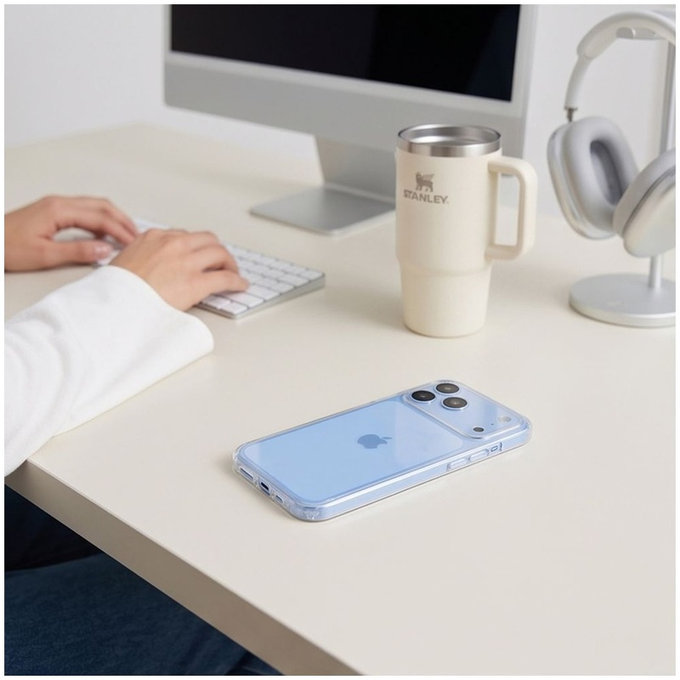 Tok FlexAir Hybrid iPhone 17 Pro Max / 18 Pro Max készülékhez, Clear, Tech-Protect