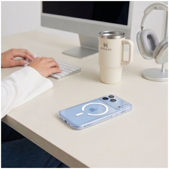 Védőtok FlexAir Hybrid MagSafe iPhone 17 Pro / 18 Pro, číre, Tech-Protect