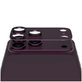 Objektívlencse védő Fender iPhone 18 Pro, Dark Cherry, PanzerGlass