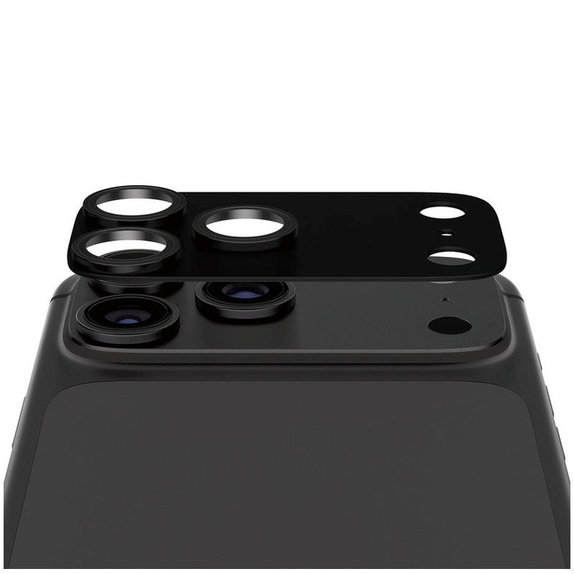 Objektívlencse védő Fender iPhone 18 Pro, Black Currant Currant, PanzerGlass