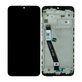 Xiaomi Redmi 9 - Kijelző + Érintőképernyő + Keret (Black) - 5600050J1900 Genuine Service Pack