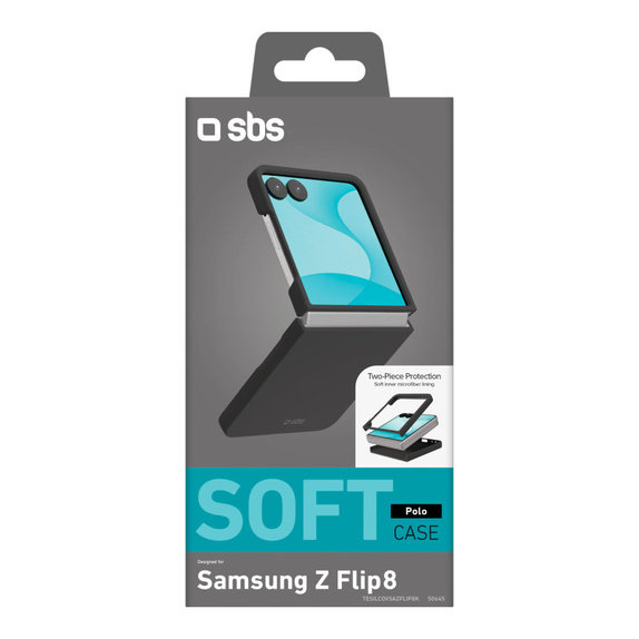 Tok Instinct Samsung Galaxy Z Flip8 készülékhez, Fekete, SBS