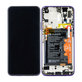 Huawei Honor 9X Pro - LCD Kijelző + Érintőüveg + Keret + Akkumulátor (Phantom Purple) - 02353AKK Genuine Service Pack