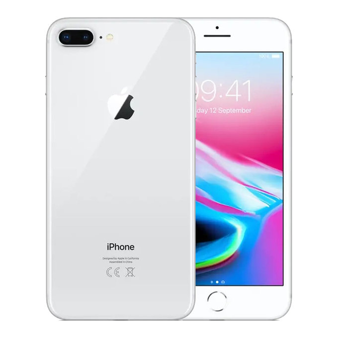 Apple iPhone 8 Plus Silver 256GB B Felújított