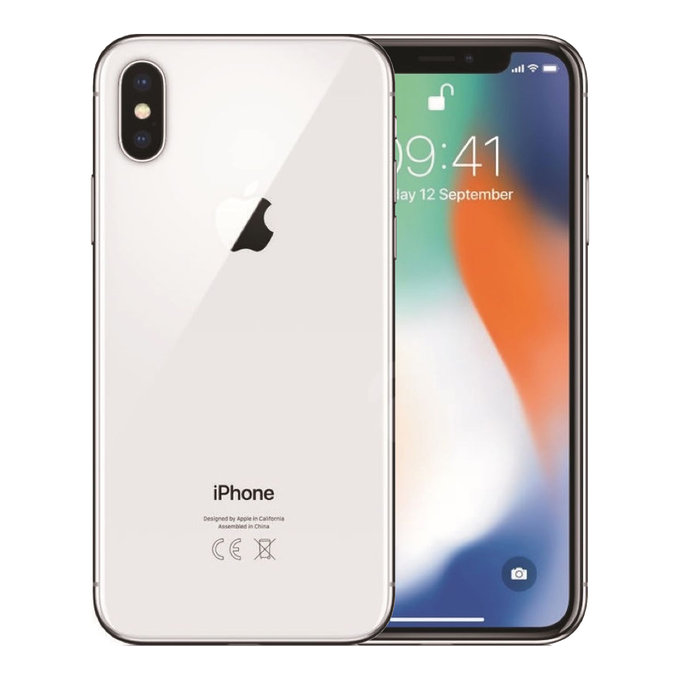 Apple iPhone X Silver 256GB B Felújított