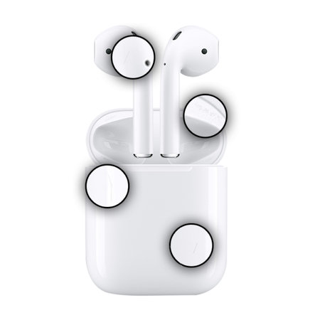 Apple AirPods (2nd Gen) vezeték nélküli tokkal A Felújított