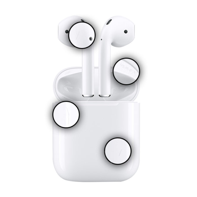 Apple AirPods (2nd Gen) vezeték nélküli tokkal A Felújított