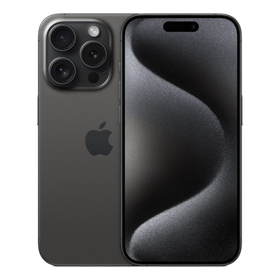 Apple iPhone 15 Pro Black Titanium 128GB B Felújított