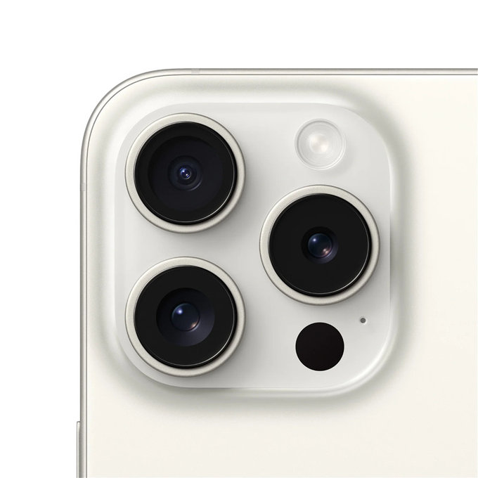 Apple iPhone 15 Pro White Titanium 1TB A+ Felújított