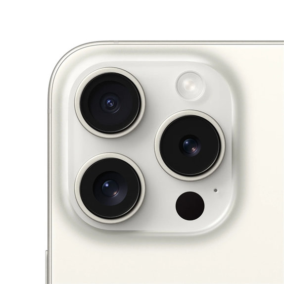 Apple iPhone 15 Pro White Titanium 256GB A Felújított