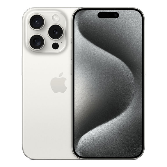 Apple iPhone 15 Pro White Titanium 512GB B Felújított