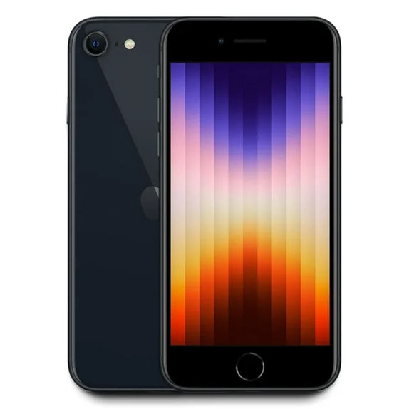 Apple iPhone SE (3rd Gen 2022) Midnight 64GB C Felújított