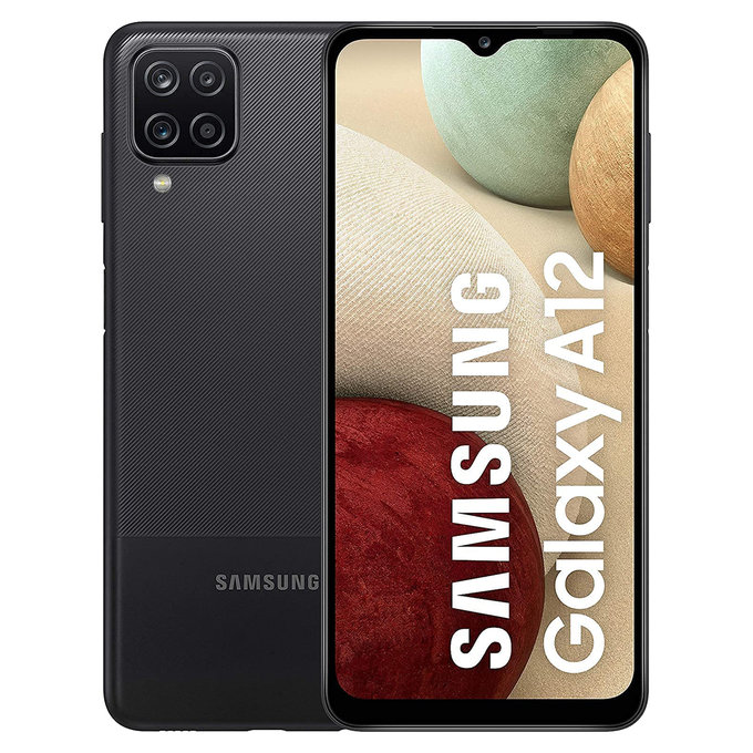 Samsung Galaxy A12 A127F Black 64GB B Felújított