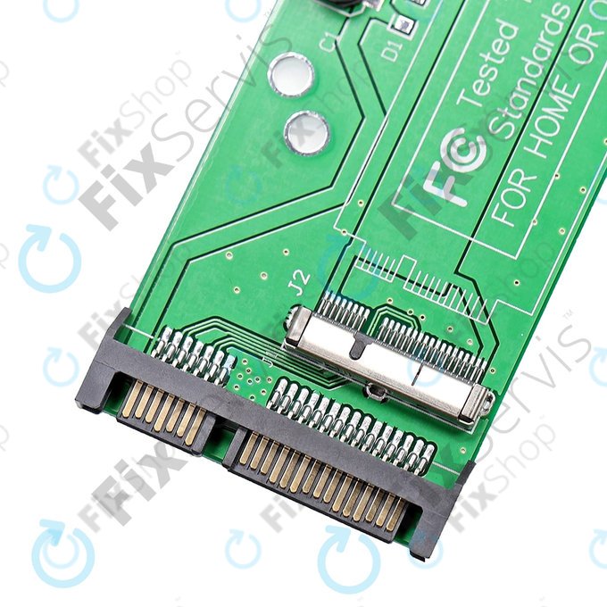 Apple MacBook Air 11" A1465, Air 13" A1466, Pro 13" A1425, Pro 15" A1398 (Mid 2012, Late 2012) - SSD / SATA Adapter