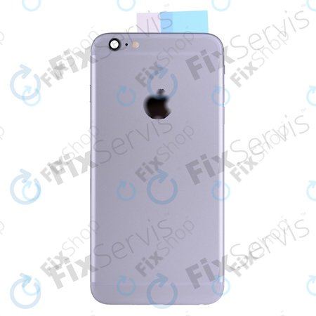 Apple iPhone 6S Plus - Hátsó Ház Apró Alkatrészekkel (Space Gray)