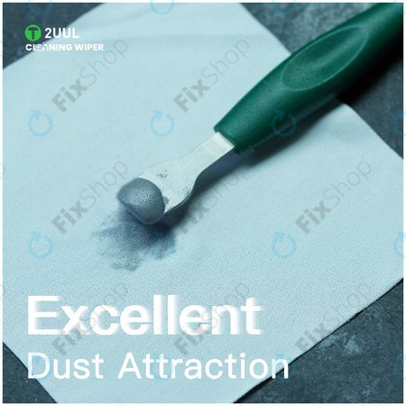 Szöszmentes üvegtisztító kendő, 2UUL CL05, 4x100db/doboz