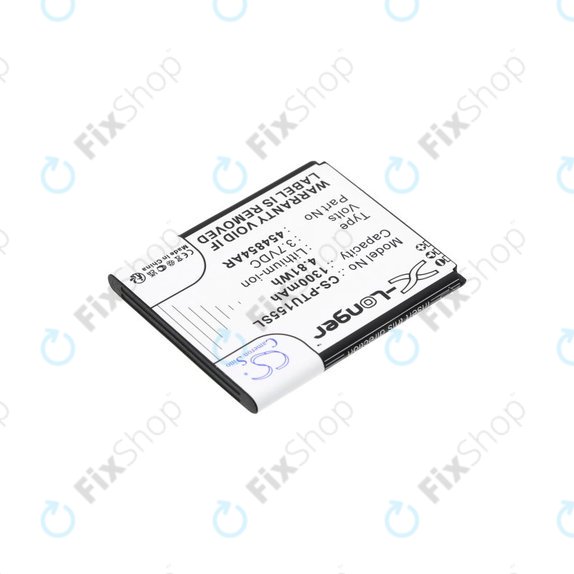 Akkumulátor Panasonic Kx-Tu150, Kx-Tu150exr, 1300mAh, Li-Ion, 3.7V, 454854AR, HQ