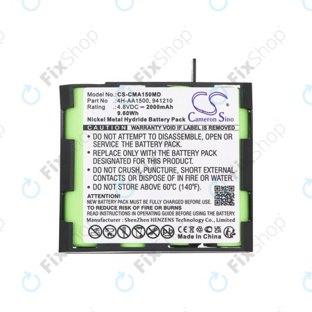 Akkumulátor Compex MI-Fitness, 2000mAh, Ni-MH, 4.8V, 941213, HQ